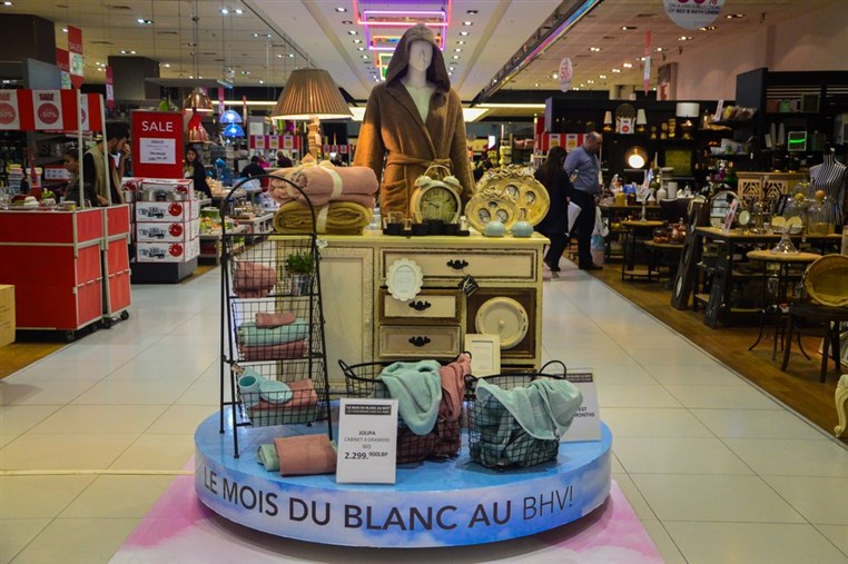 Le Mois Du Blanc at BHV